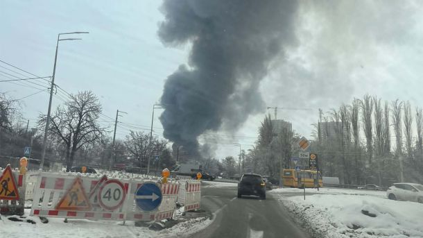 У Бортничах запобігли привласненню землі вартістю 1,2 млн грн Пожежа, піднімається чорний дим