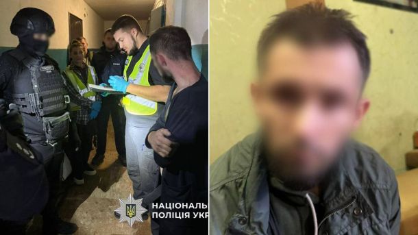КМДА зупинила незаконні роботи у флігелі XIX століття в центрі столиці Група правоохоронців оформлює документи під час затримання