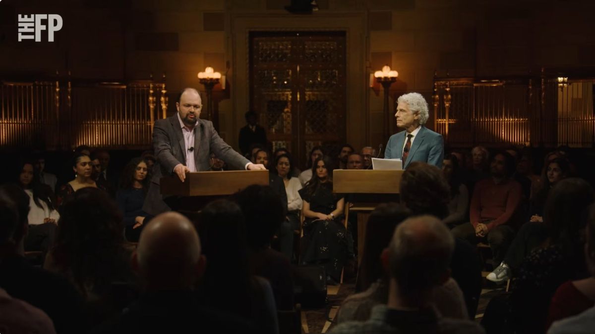 Дебати The Free Press: Пінкер проти Доутата — Бог, мораль і майбутнє Заходу Стівен Пінкер і Росс Доутат на дебатах The Free Press про роль Бога і релігії в сучасному суспільстві