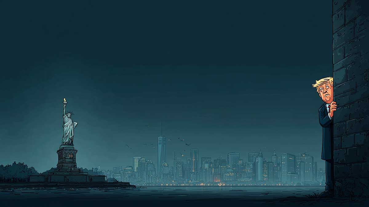 Початок кінця НАТО: коли гіпотетичний сценарій стає попередженням панорама Нью-Йорку статуя Свободи Трамп