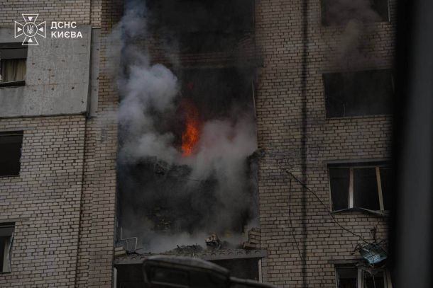 Українська класика мовою тіла: у Києві 30 вересня покажуть «Повію» Рятувальники ДСНС Києва ліквідовують наслідки обстрілу в Печерському р-ні Києва 25 вересня 2026 року