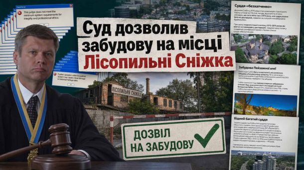 ВАКС засудив адвоката за хабар судді ОАСК у $100 тис. Зруйнована будівля Лісопильні Сніжка 1905 року на Турівській 29а на Подолі в Києві — суд дозволив забудову