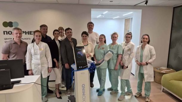 Ліквідація наслідків атаки у Києві 7 вересня: Святошинський і Дарницький райони відновлюють житло Команда медиків і міжнародні партнери на церемонії передачі апарату Exomind Центру ментального здоров'я «Повернення» у Київській міській клінічній лікарні №4