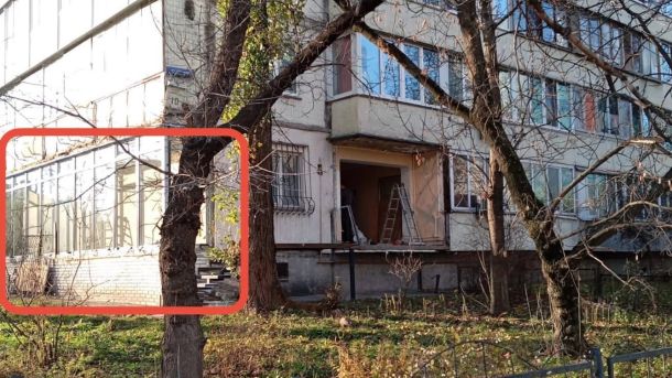 Відключення світла 6 грудня: у Києві до 7,5 годин без електрики Багатоповерхівка в Києві з будівництвом на першому поверсі