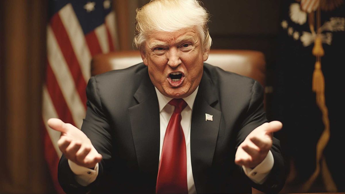 Як YouTube заплатив Трампу $24,5 млн: епоха капітуляції Big Tech дональд трамп кричить в об'єктив камери