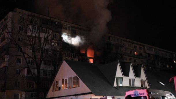 Київ: кількість загиблих від нічної атаки зросла до п'яти Житловий будинок у Києві горить унаслідок російської масованої атаки на столиці в ніч на 14 листопада 2025 року