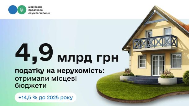 40 років Чорнобиля: КПІ показав у ВР, як очищали воду після аварії на ЧАЕС Інфографіка Державної податкової служби України: місцеві бюджети отримали 4,9 млрд грн податку на нерухоме майно за перші 4 місяці 2026 року, +14,5% до 2025 року
