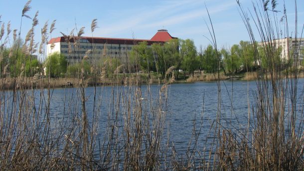 Останній дерев'яний млин Київщини оцифрували для реставрації Річка з очеретяними заростями вздовж берегів та спокійною водою — природний краєвид Київщини