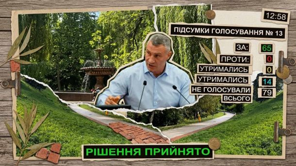 У Києві виявили фен і дитячі іграшки з небезпечними речовинами Зелені схили Пейзажної алеї в Києві та табло голосування Київради, яка дозволила багаторівневий паркінг на 4,06 га зеленої зони