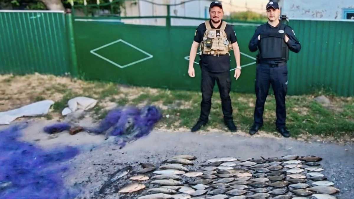 Незаконний вилов риби на Київщині: збитки державі понад 167 тисяч гривень Незаконний вилов риби на Київщині: збитки державі понад 167 тисяч гривень