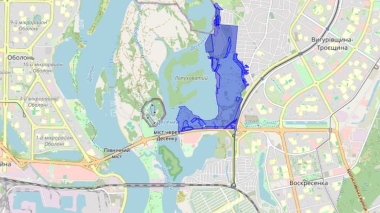 Суд зобов’язав знести незаконні будинки для відпочинку на березі Десенки в Києві Суд зобов’язав знести незаконні будинки для відпочинку на березі Десенки в Києві