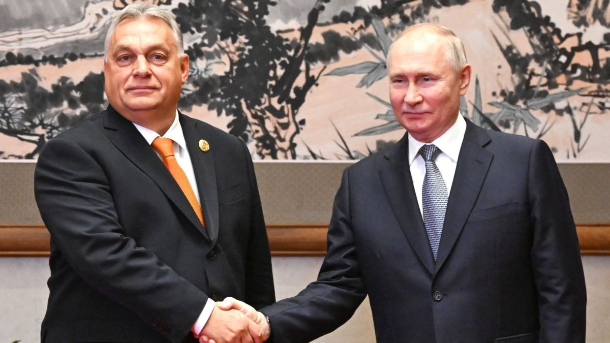 TVP World: Орбан висунув ультиматум ЄС — головні вимоги Будапешта Прем’єр Угорщини Віктор Орбан і очільник Росії Володимир Путін