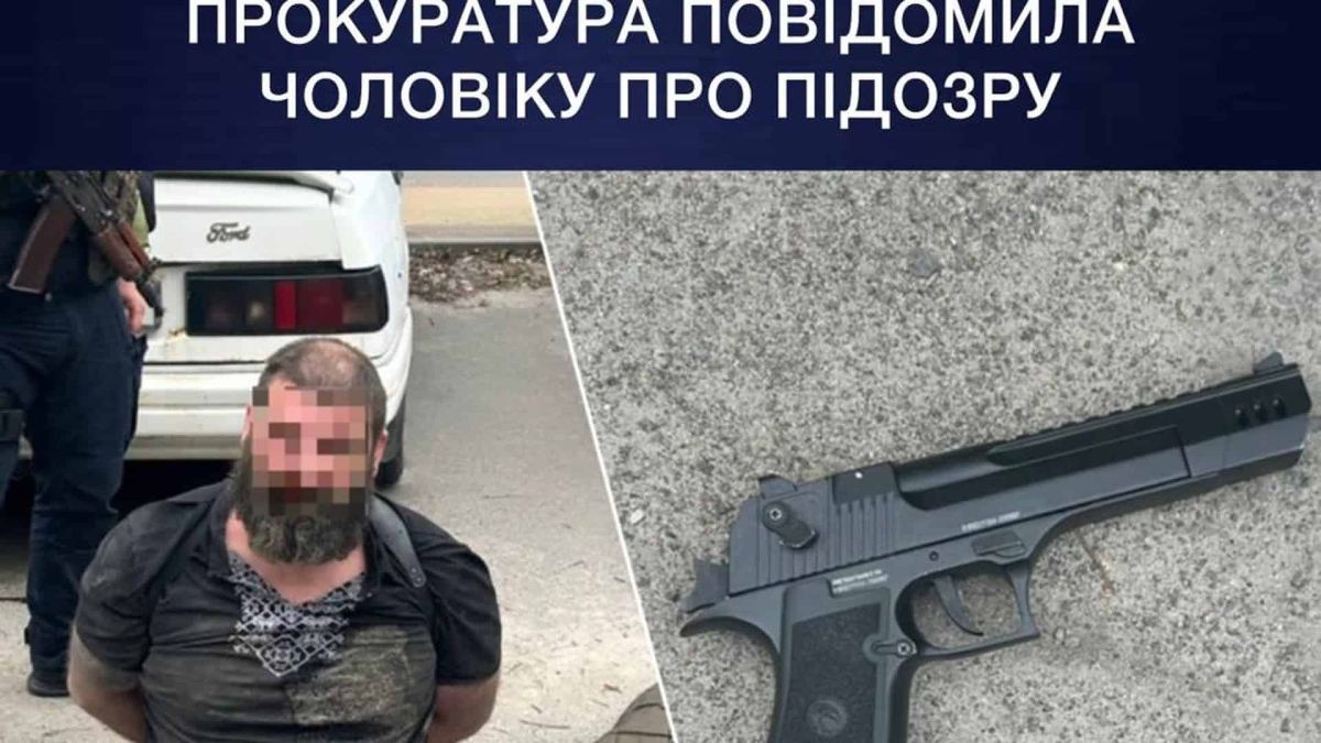 Стрілянина у Бучі: п'яному чоловіку повідомили про підозру Стрілянина у Бучі: п'яному чоловіку повідомили про підозру