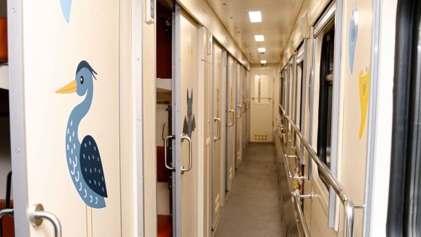 Два нових дитячих вагони Укрзалізниці їдуть до Карпат Дитячий вагон