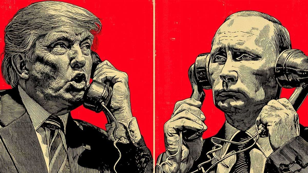 Телефонна розмова Путіна з Трампом Телефонна розмова Путіна з Трампом