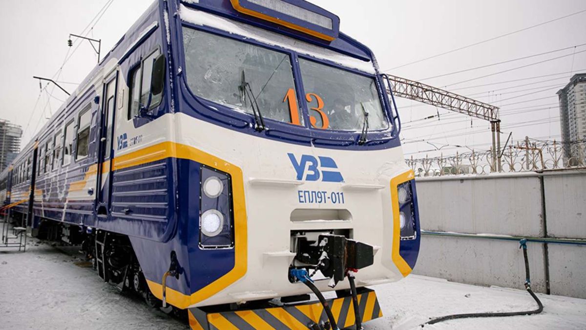 Київщина: УЗ запустила інклюзивний електропотяг Локомотив Укрзалізниці