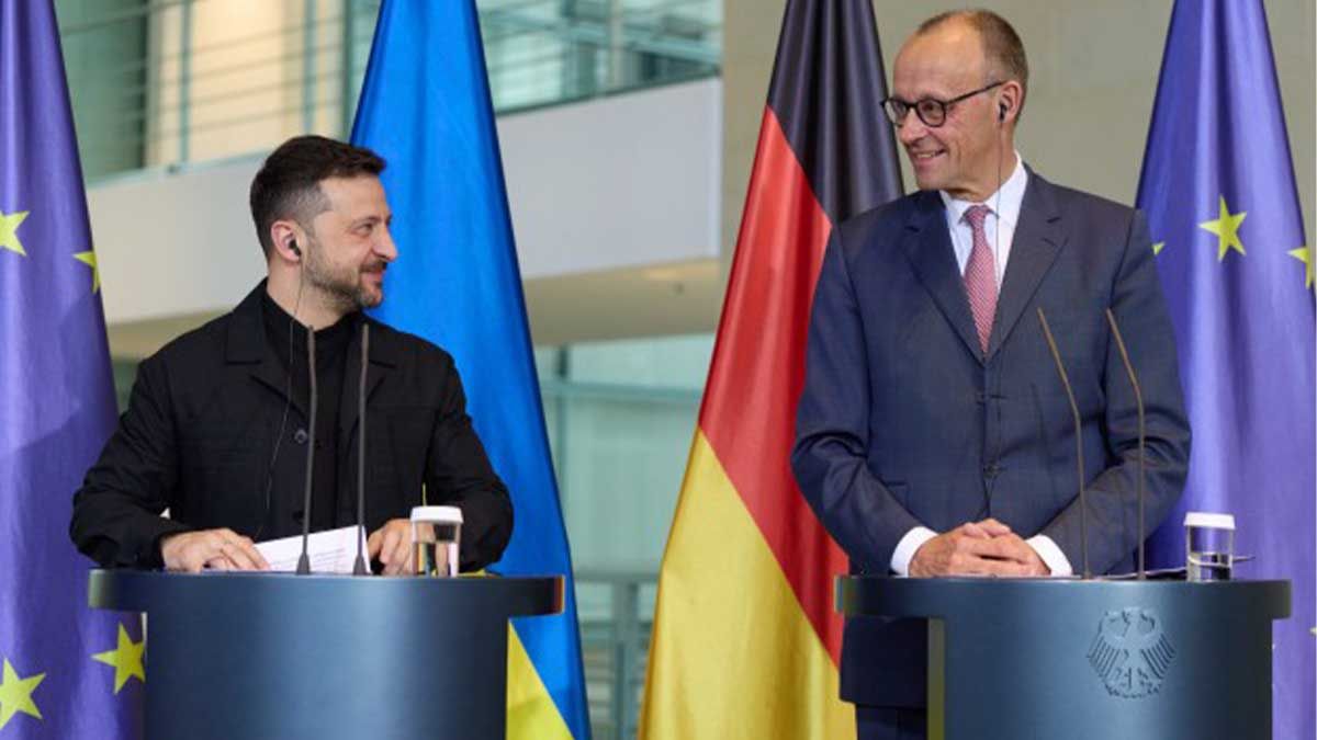 Німеччина і Україна підписали угоду на €5 млрд щодо далекобійної зброї Німеччина і Україна підписали угоду на €5 млрд щодо далекобійної зброї