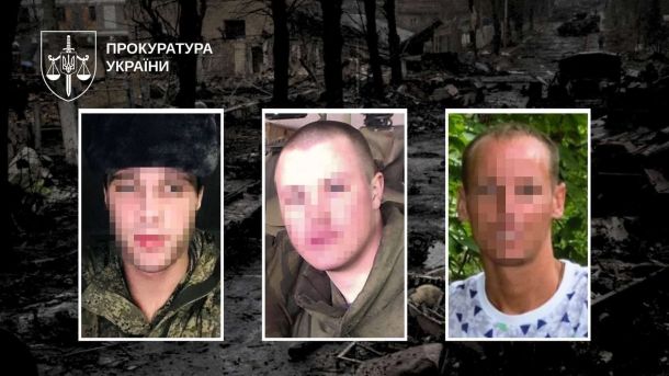 Двох киян затримали за погрози таксисту з пістолетом Троє підозрюваних у воєнних злочинах під час окупації Бучі у березні 2022 року — фото Прокуратури України