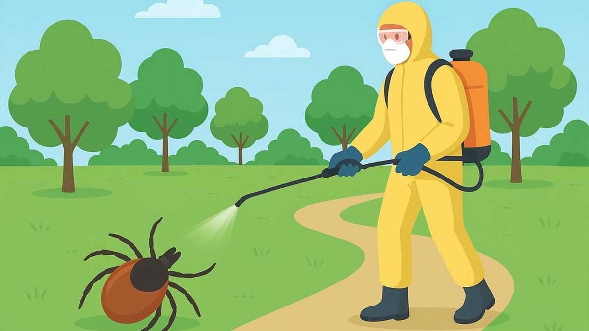 У Солом'янському парку 19 серпня проведуть обробку від кліщів: відвідування обмежено до 9:00 У Солом'янському парку 19 серпня проведуть обробку від кліщів: відвідування обмежено до 9:00