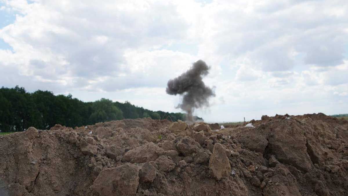 У Дарницькому районі Києва попередили про вибухи: тривають військові навчання підрив боєприпасів