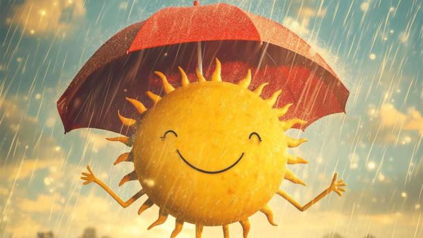 Погода у столиці – короткочасне похолодання перед великоднім потеплінням Сонце під парасольткою