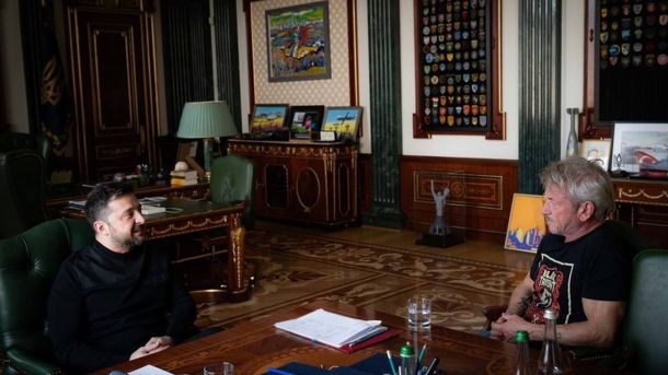 Пожежа на Кирилівській у Подільському р-ні: 50 кв. м, гасили без гідрантів Президент Зеленський та актор Шон Пенн на зустрічі у Києві 16 березня 2026 року