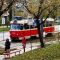 Головні новини Києва | Kyiv.News Червоний трамвай їде Києвом восени