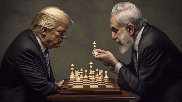 Санкції проти Ірану не спрацюють — Трамп може переписати правила гри через бізнес двоє чоловіків грають у шахи