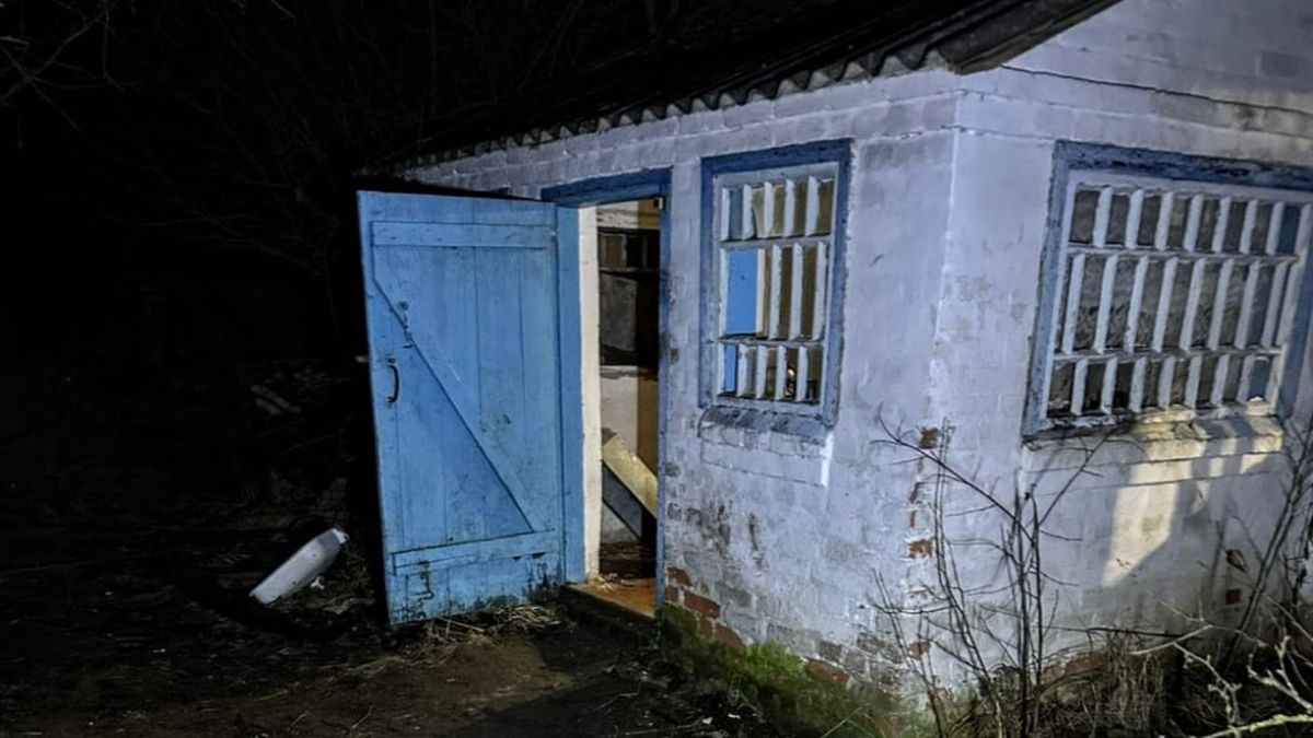 Підліток поранив ножем знайомого на Вишгородщині: загрожує 8 років тюрми Стара сільська хата з відкритими синіми дверима