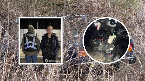 Київські паблики 28 квітня, 12:42: лінія оборони, сніг і Кличко на CityLab Поліцейський і затриманий на тлі кущів, саморобний електронний пристрій у салоні автомобіля