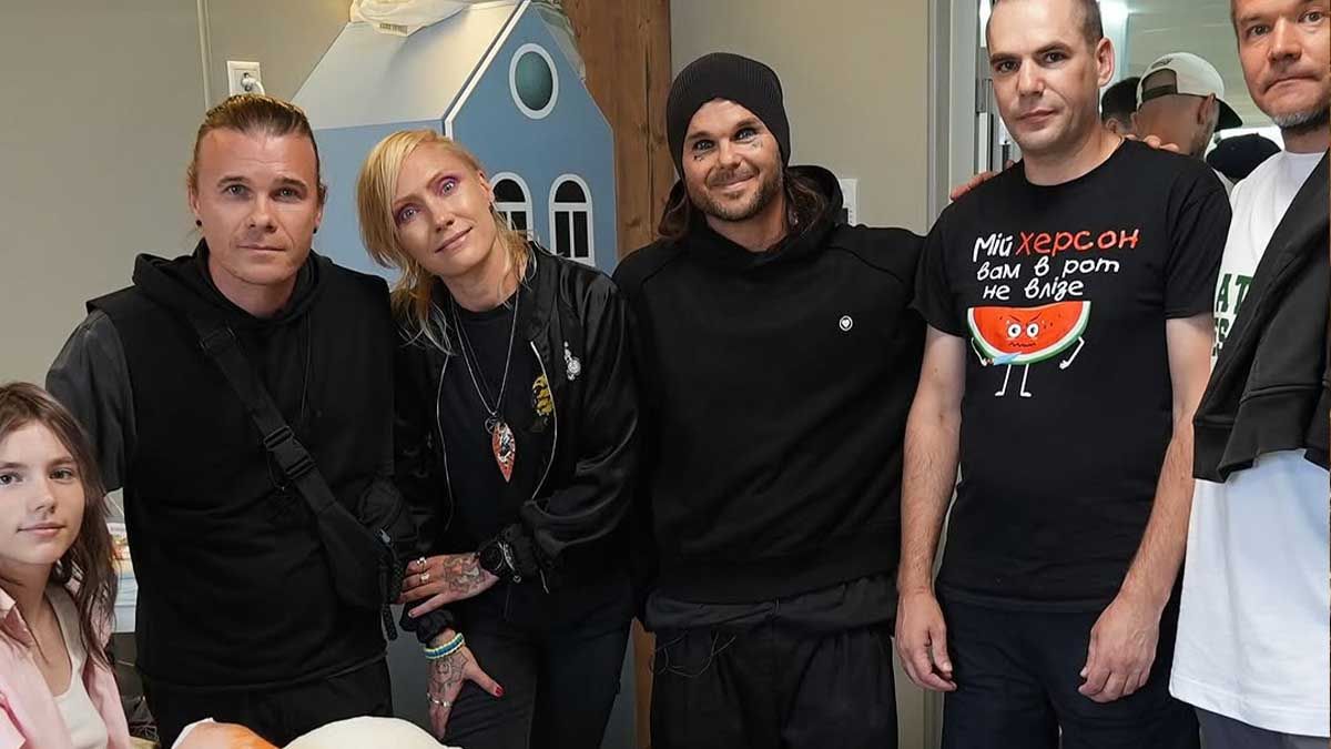 The Rasmus у Києві: візит до «Охматдиту» та виступ на Atlas Festival 2025 The Rasmus у Києві: візит до «Охматдиту» та виступ на Atlas Festival 2025