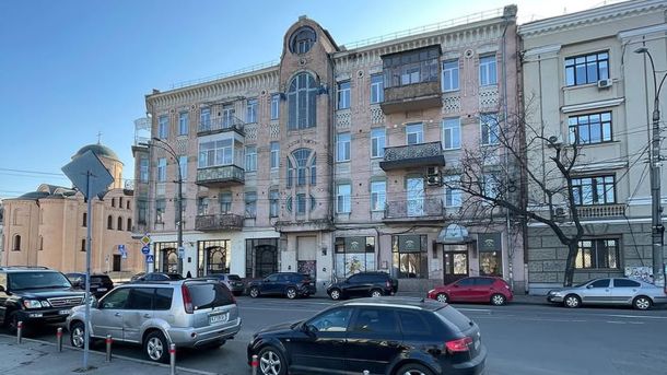 У Довженко-Центрі 18 квітня відбудуться екскурсія Музеєм кіно і лекція про Чорнобиль Чотириповерховий прибутковий будинок у стилі раціонального модерну на Костянтинівській вулиці, 1 на Подолі в Києві