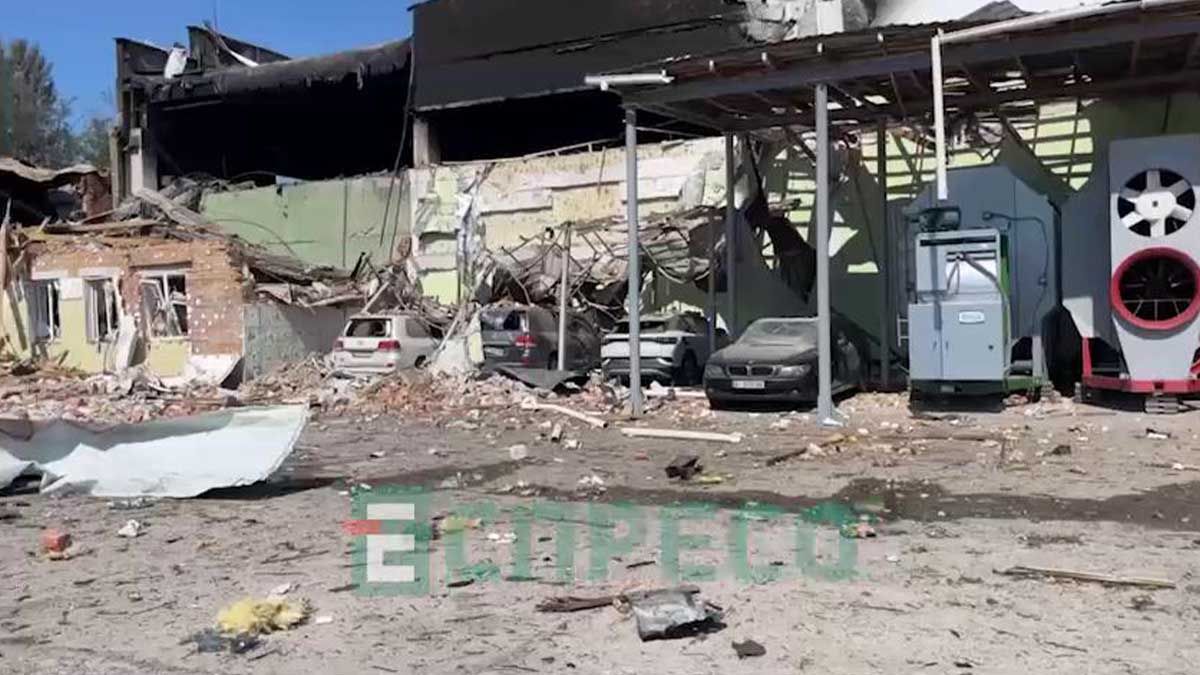 Удар по підприємству в Білій Церкві: постраждалих немає Удар по підприємству в Білій Церкві: постраждалих немає