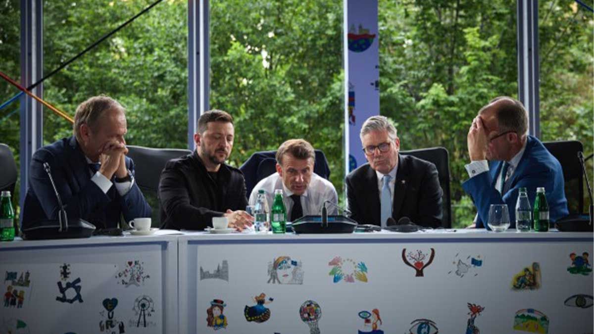 Трамп готується до розмови з Путіним: Європа вимагає безумовного перемир'я Трамп готується до розмови з Путіним: Європа вимагає безумовного перемир'я