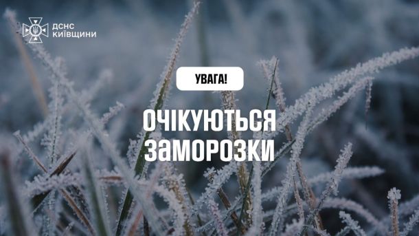 Нічні заморозки у Києві та в області: протягом тижня до 18° вдень ❕**Увага! В Україні очікуються заморозки** Вночі, 14 квітня, в Україні, крім Закарпаття та східних