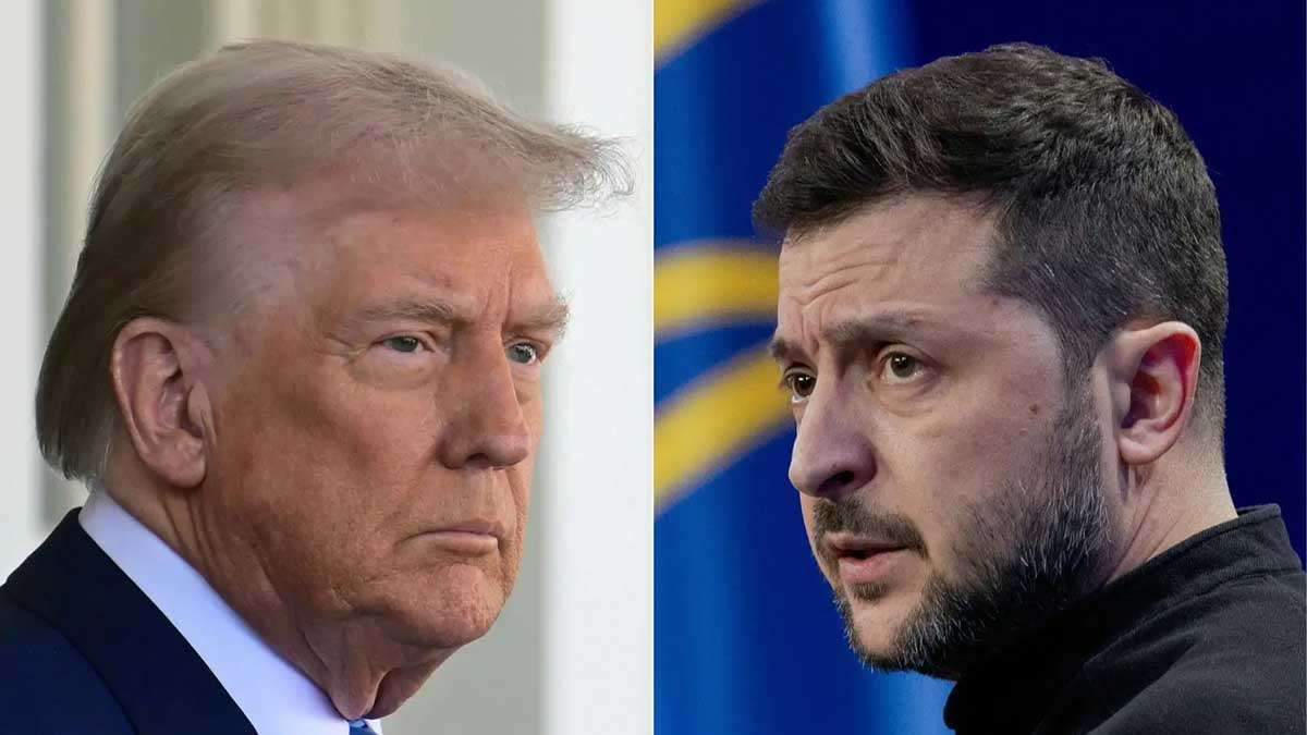 Дональд Трамп і Володимир Зеленський провели першу зустріч після конфлікту в Білому домі — домовились про подальші переговори Дональд Трамп і Володимир Зеленський провели першу зустріч після конфлікту в Білому домі — домовились про подальші переговори