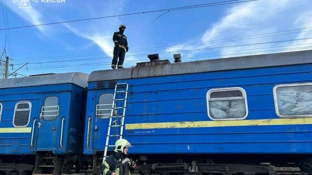 У Святошинському районі затримали водія з 1,13 проміле в крові: штраф 17 тисяч Підліток загинув від ураження струмом на даху потяга в Солом