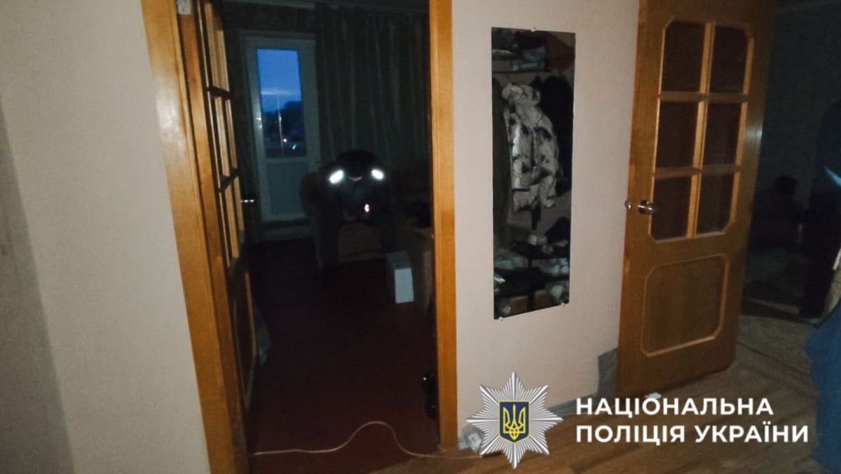 Чоловіка в Ірпені підозрюють у вбивстві співмешканки, йому загрожує від 7 до 10 років Помешкання, де сталося вбивство