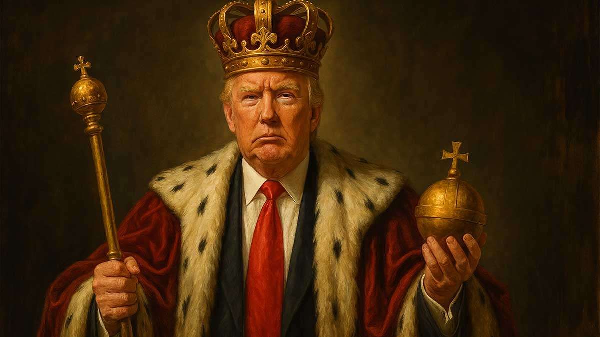 Як Трамп може залишатися президентом до 2037 року — проста юридична схема Уявний портрет Дональда Трампа як самодержця