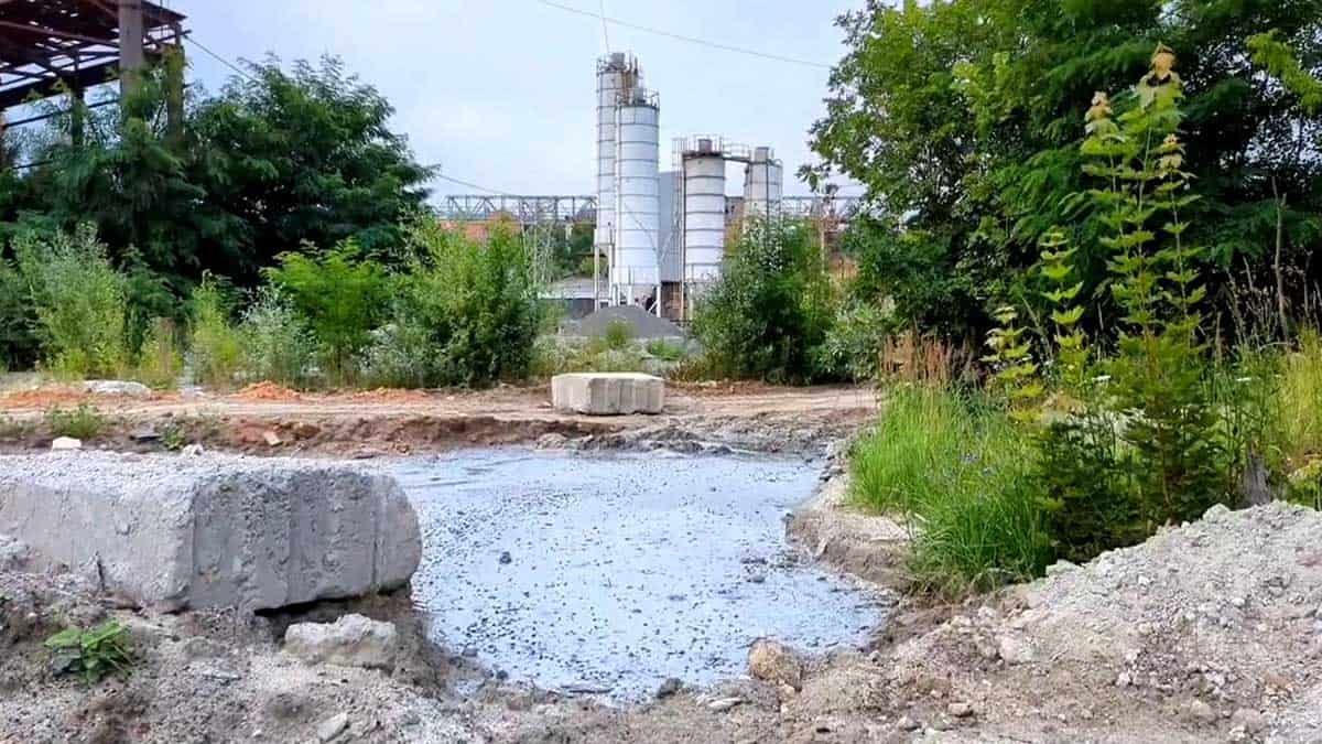 В Ірпені бетонний завод зливає відходи в ліс: громада вимагає розслідування В Ірпені бетонний завод зливає відходи в ліс: громада вимагає розслідування