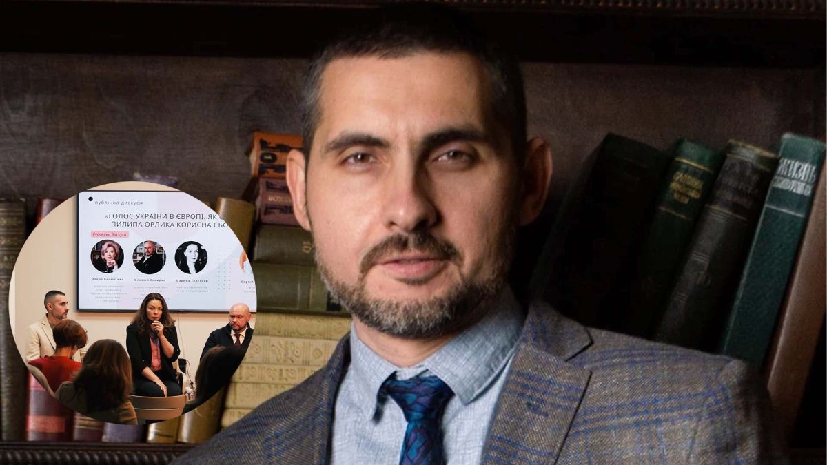 У Києві обговорили спадщину гетьмана Орлика: що знайшли в європейських архівах Сергій Стуканов, автор радіопроєкту «Батьки-засновники»