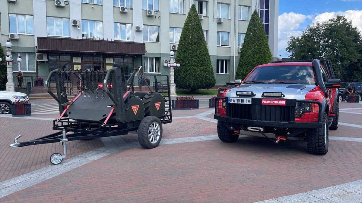 Ірпінь отримав українського «Змія»: починається масштабне розмінування на території громади Ірпінь отримав українського «Змія»: починається масштабне розмінування на території громади