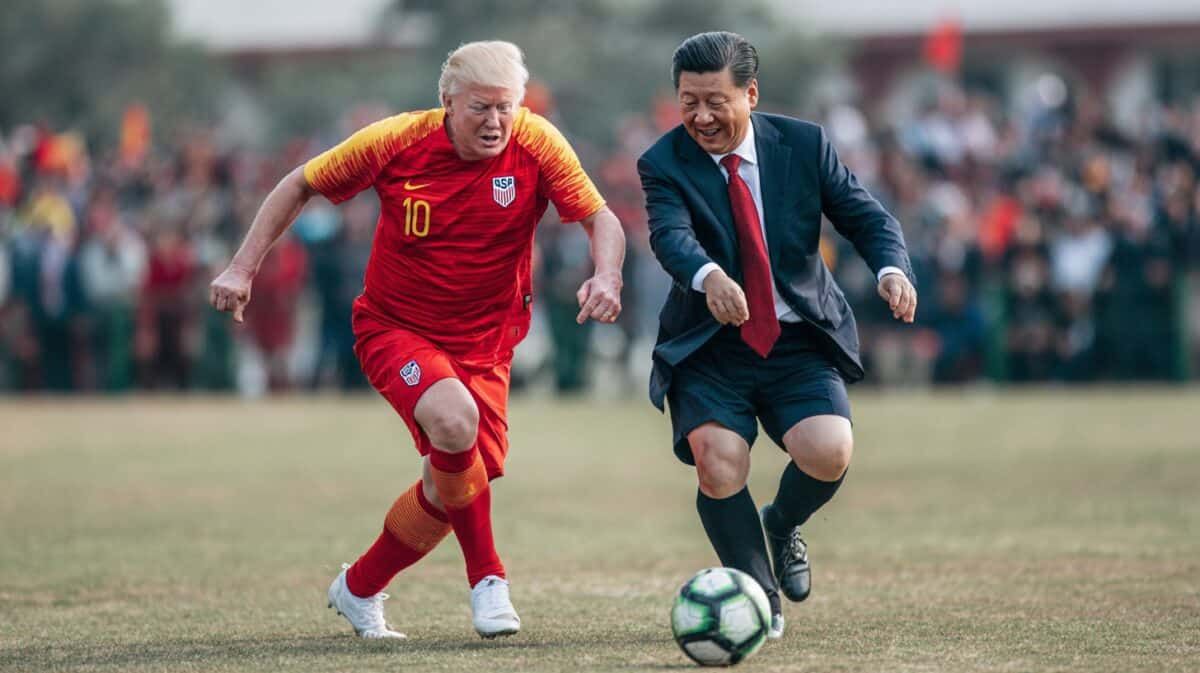 США запроваджують 104% тариф на китайські товари — Пекін обіцяє «боротися до кінця» Дональд Трамп і Сі Цзіньпін