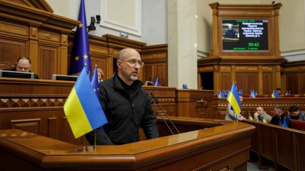 Міст Патона залишається придатним для експлуатації з обмеженнями Денис Шмигаль під час виступу у Верховній Раді