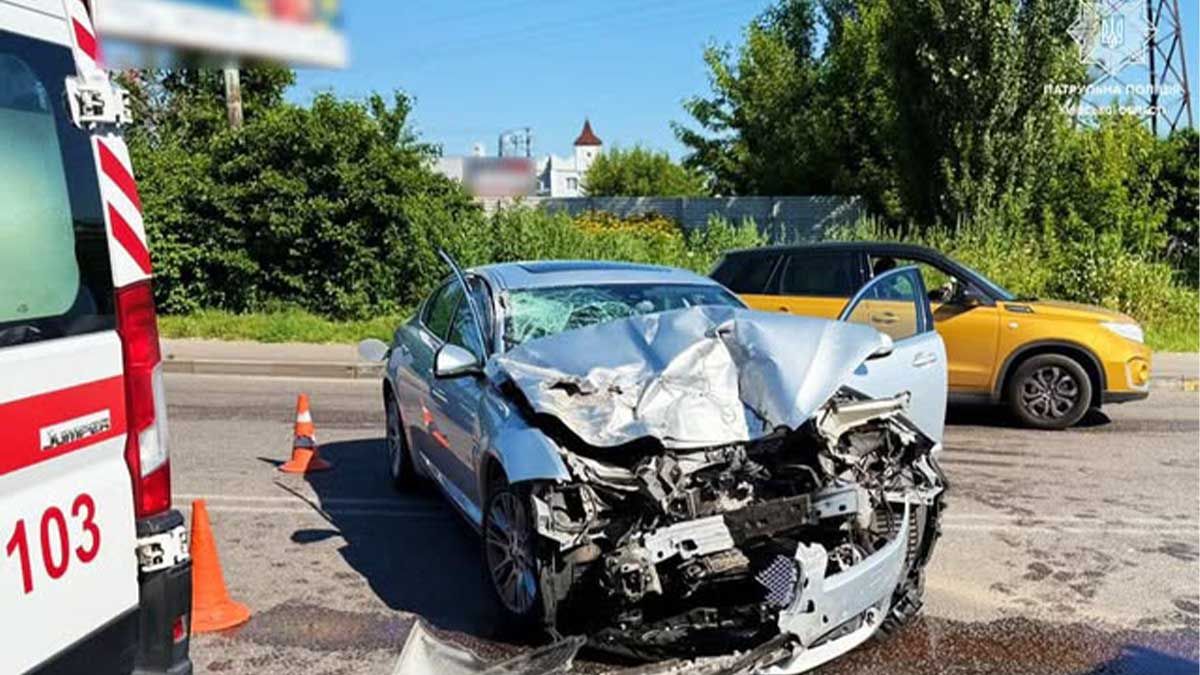 У липні на Київщині сталося 218 ДТП з потерпілими: 22 загиблих і 275 травмованих У липні на Київщині сталося 218 ДТП з потерпілими: 22 загиблих і 275 травмованих