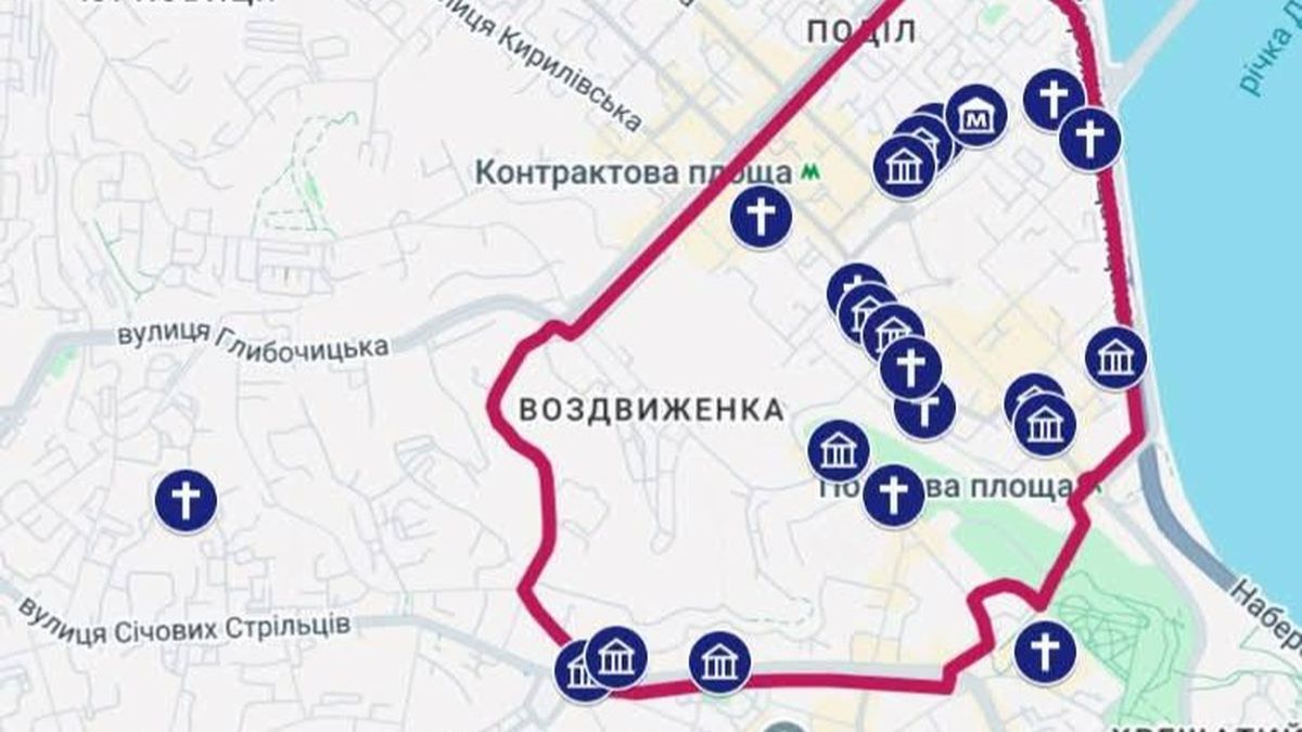 Заповідник «Стародавній Київ» отримав інтерактивну карту: історичні об’єкти доступні онлайн Заповідник «Стародавній Київ» отримав інтерактивну карту: історичні об’єкти доступні онлайн