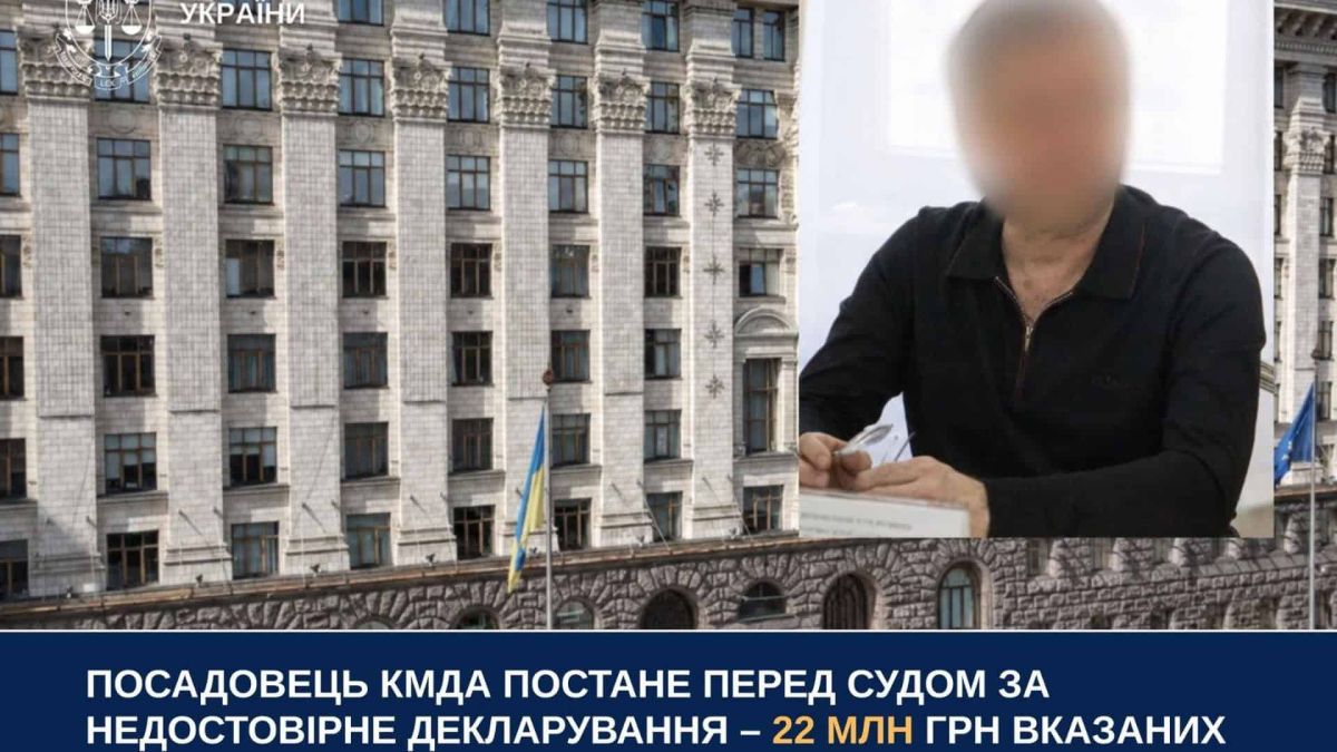 Директор департаменту КМДА приховав 22 млн у декларації: справа в суді Директор департаменту КМДА постане перед судом за недостовірне декларування 22 млн грн заощаджень у Києві