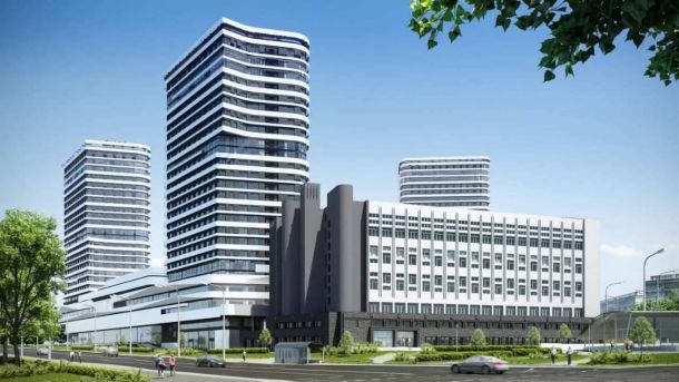 Уламки дрона впали на дах будинку в Оболонському районі Архітектурний рендер реконструкції Довженко-Центру в Києві — нові фасади і благоустрій двору