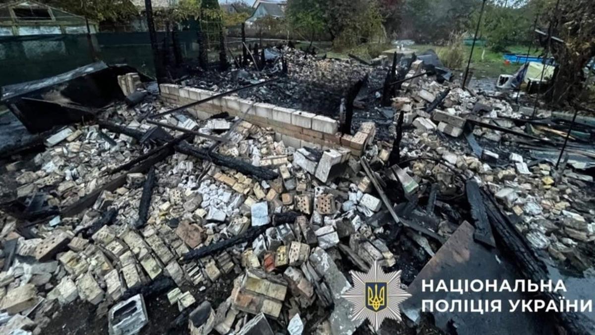 Пожежа в Хотянівці: чоловік загинув через електрообігрівач Згарище після пожежі у Вишгородському районі