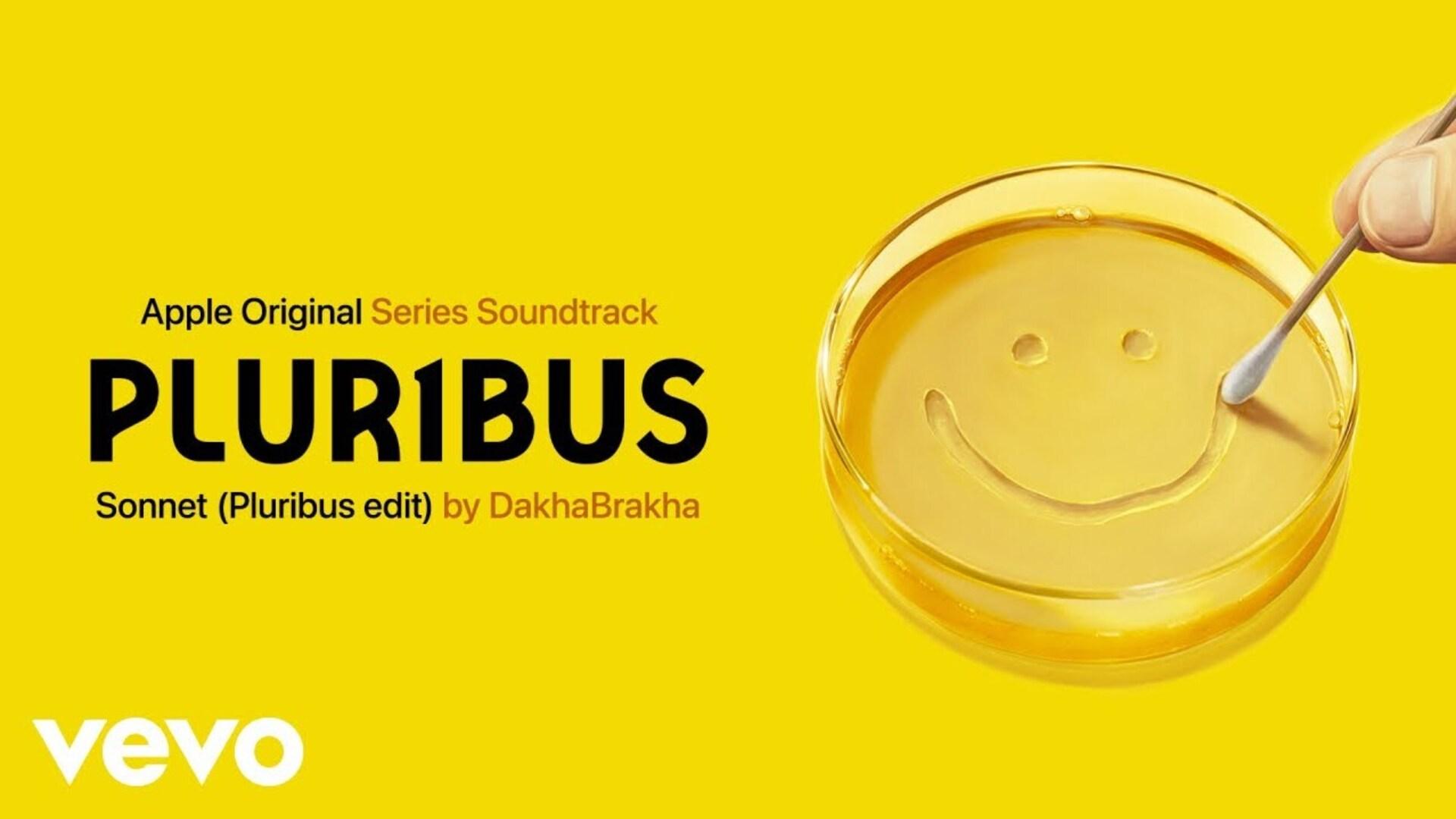 Обкладинка саундтреку до серіалу «Плюрибус» від українського гурту «ДахаБраха»